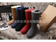 UGG 1007308 工厂直批/代发 皮毛一体雪地靴的产业逻辑与品质解码