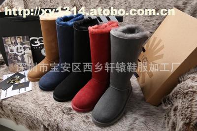 UGG1007308 工厂直批/代发 皮毛一体雪地靴 _ 大图